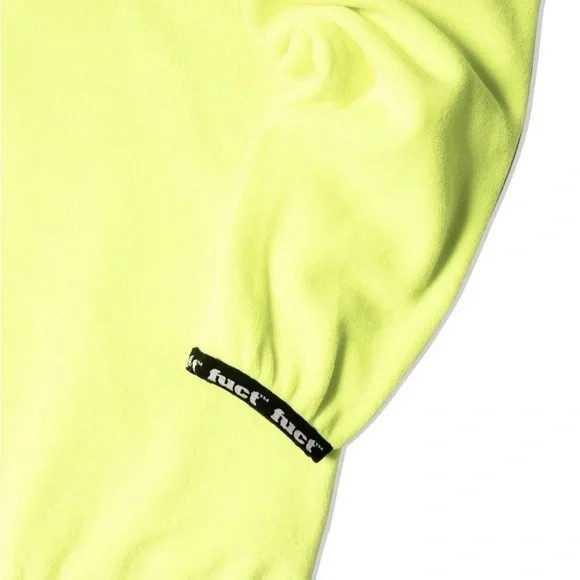 FUCT Safety Yellow Outdoor Fleece